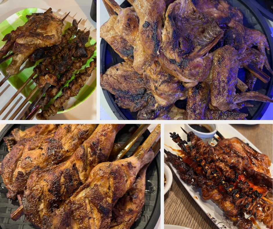 Surigao City, BBQ, chicken, marinade, fresh, juicy, smoky, tasty, calamansi, puso, hanging rice, dipping sauces, Philippines, travel, food, grilled, foodie, food blogger