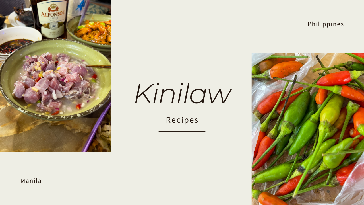 Kinilaw recipe