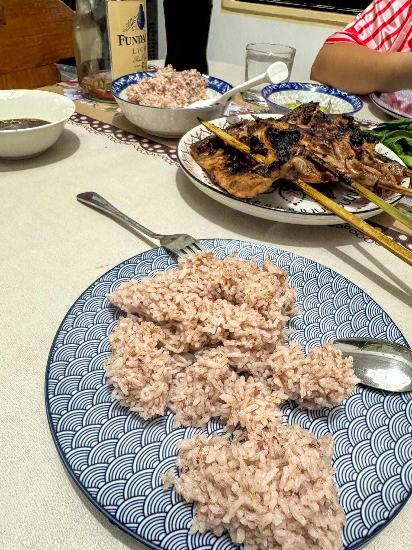 Local Rice With Filipino BBQ